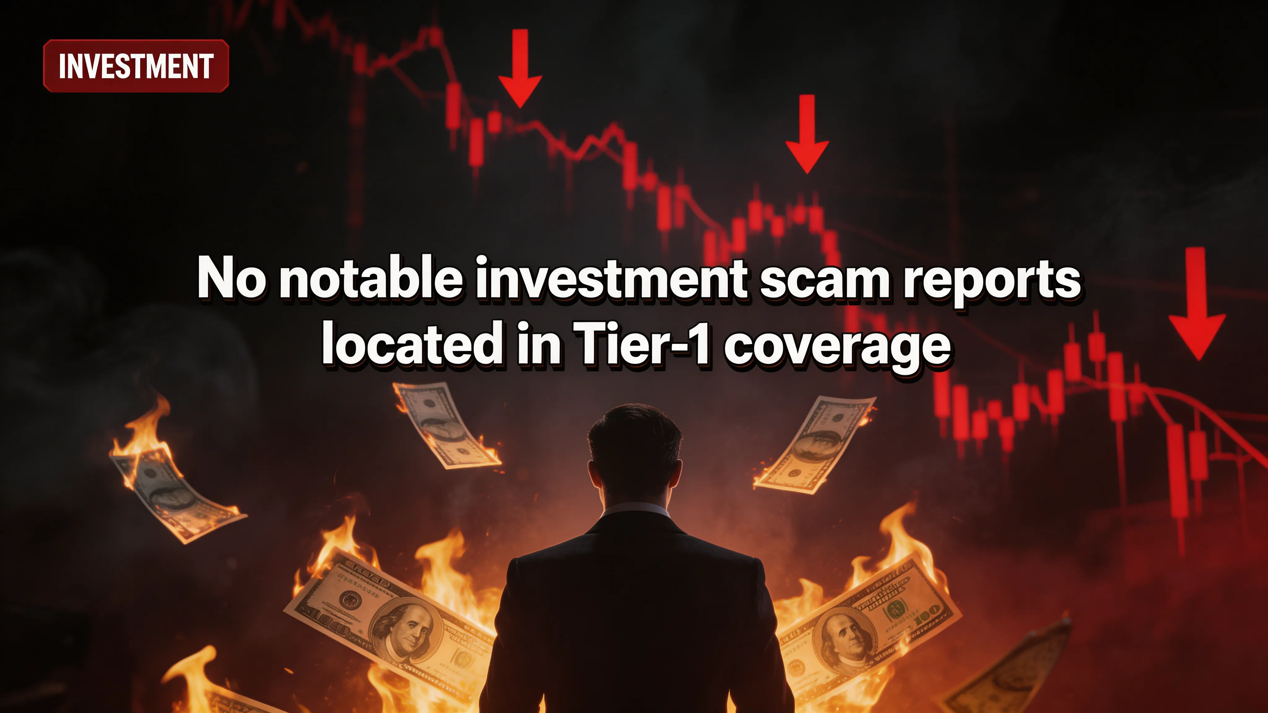 No notable investment scam reports located in Tier-1 coverage (Mar 24, 2026)