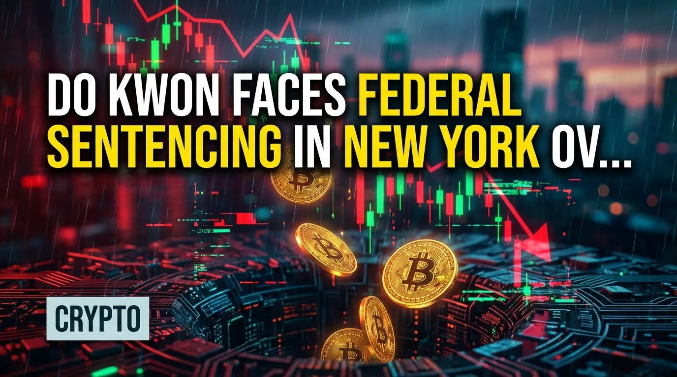 Do Kwon faces federal sentencing in New York over $40 billion TerraUSD collapse