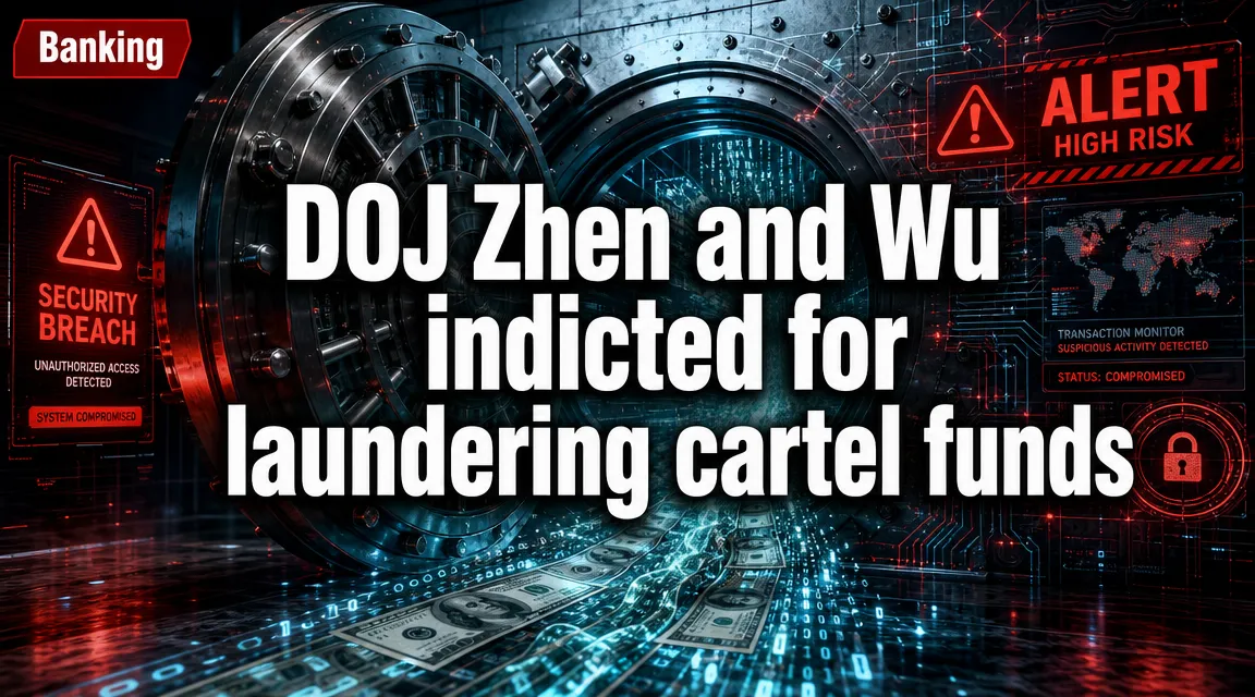 DOJ: Zhen and Wu indicted for laundering cartel funds tied to Sinaloa Cartel and CJNG