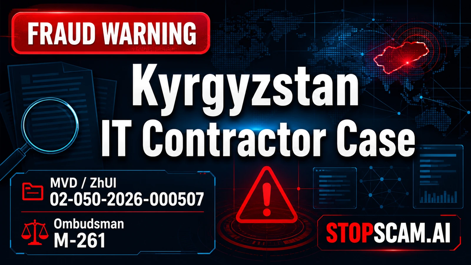 Daniel Sattarzhanov Fraud Warning: Kyrgyzstan IT Contractor Case Involving a Foreign Client